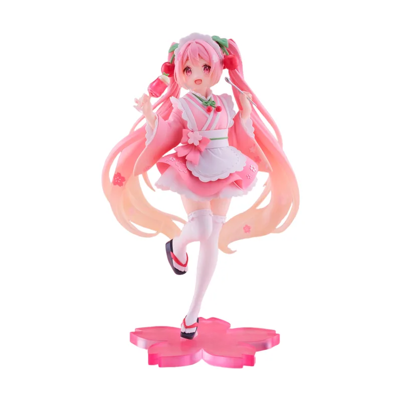Taito Figura Sakura Miku Hatsune Miku Japanese Cafe Ver.