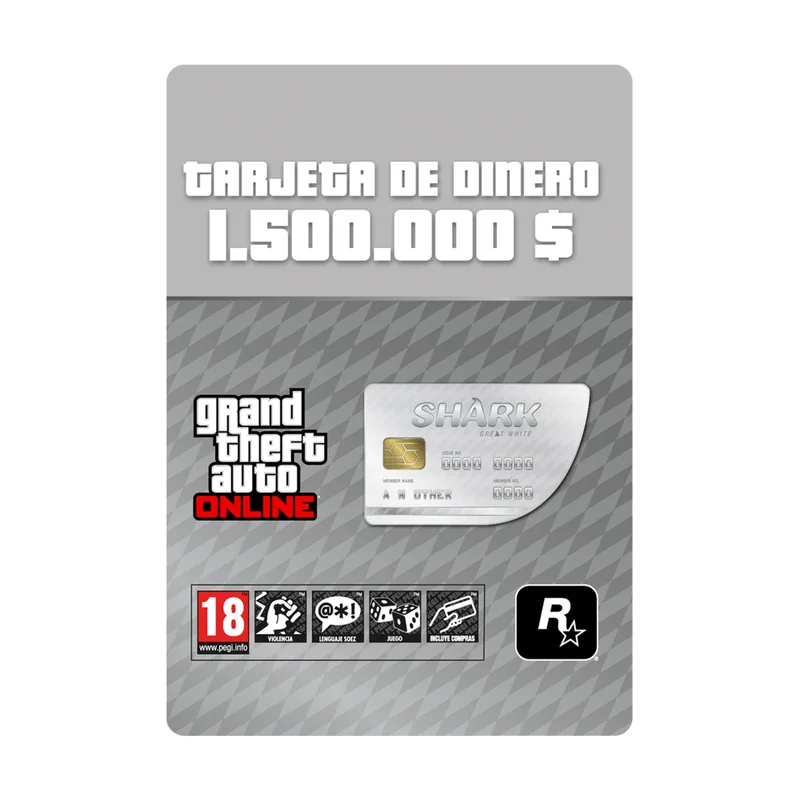 Take 2 GTA Great White Shark Cash Card