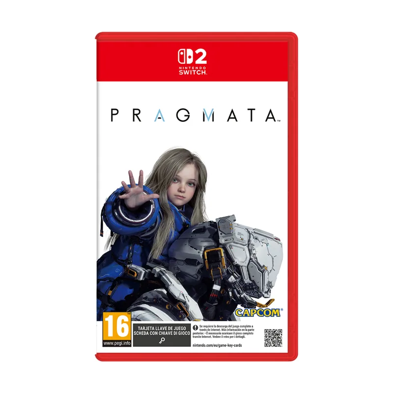 Capcom Pragmata Game Key Card Switch 2