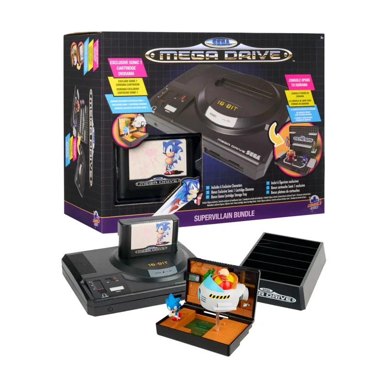 Console Heroes MEGA DRIVE Console BOSS Level & Sonic 1