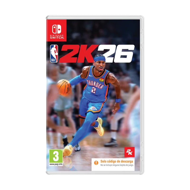 2K Games NBA 2K26 Código descarga Switch
