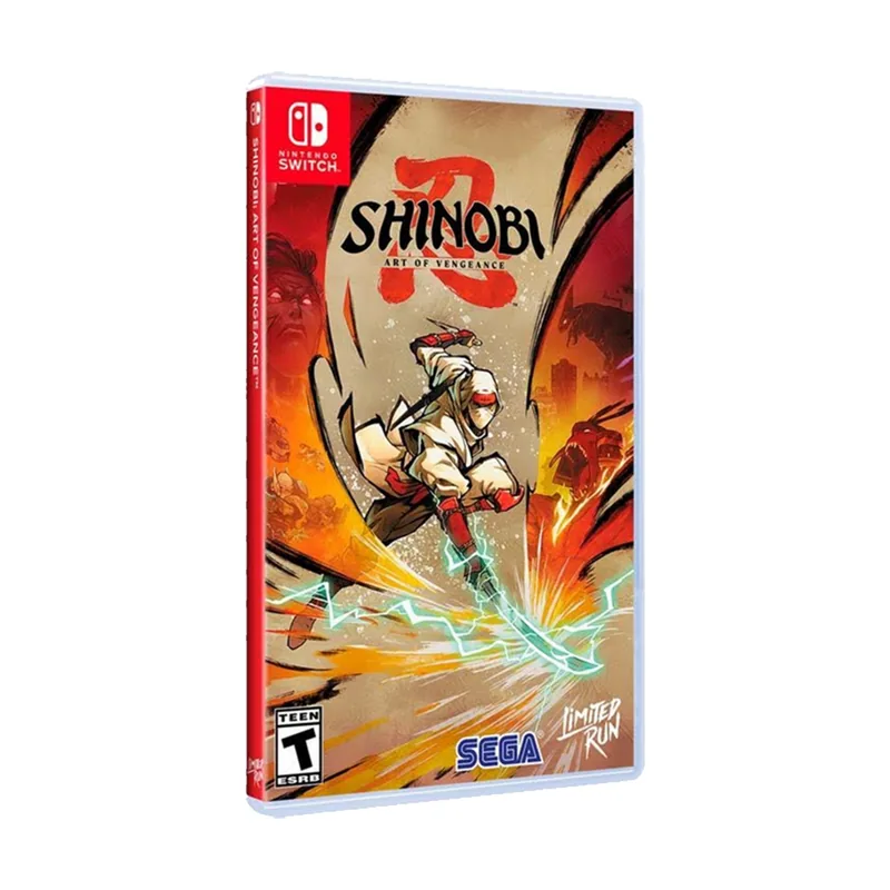 Sega Shinobi Art of Vengeance Limited Run Games Switch