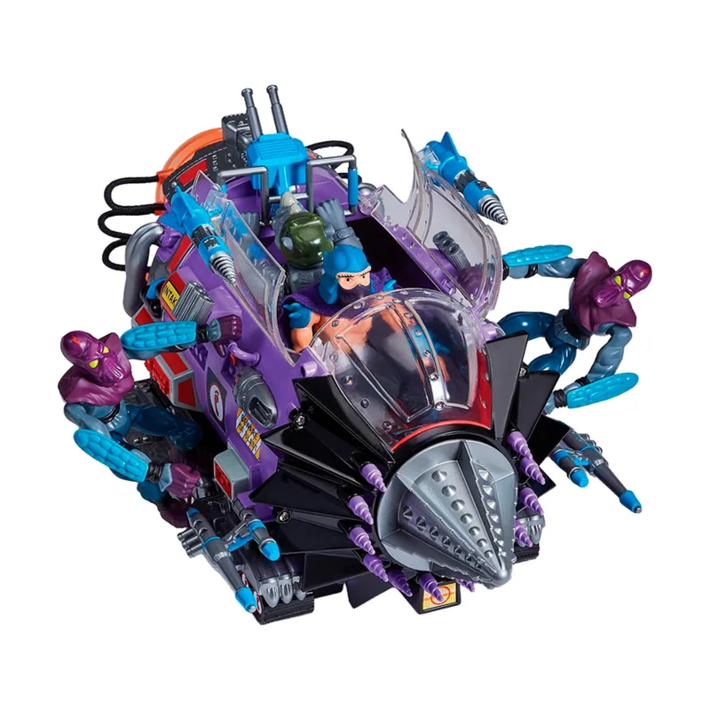 Playmates Toys Figura Vehículo Mutant Module Las Tortugas Ninja