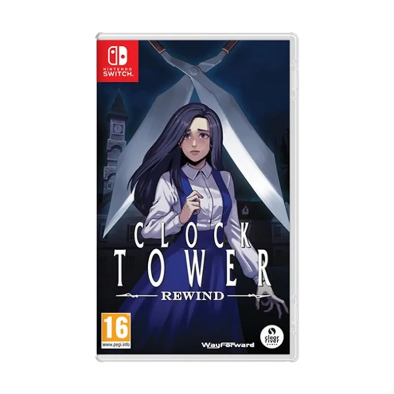 Clear River Clock Tower Rewind Switch