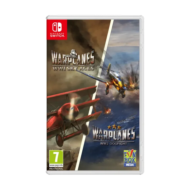 Funbox Media Warplanes WWI Sky Aces + WW2 Dogfight Switch