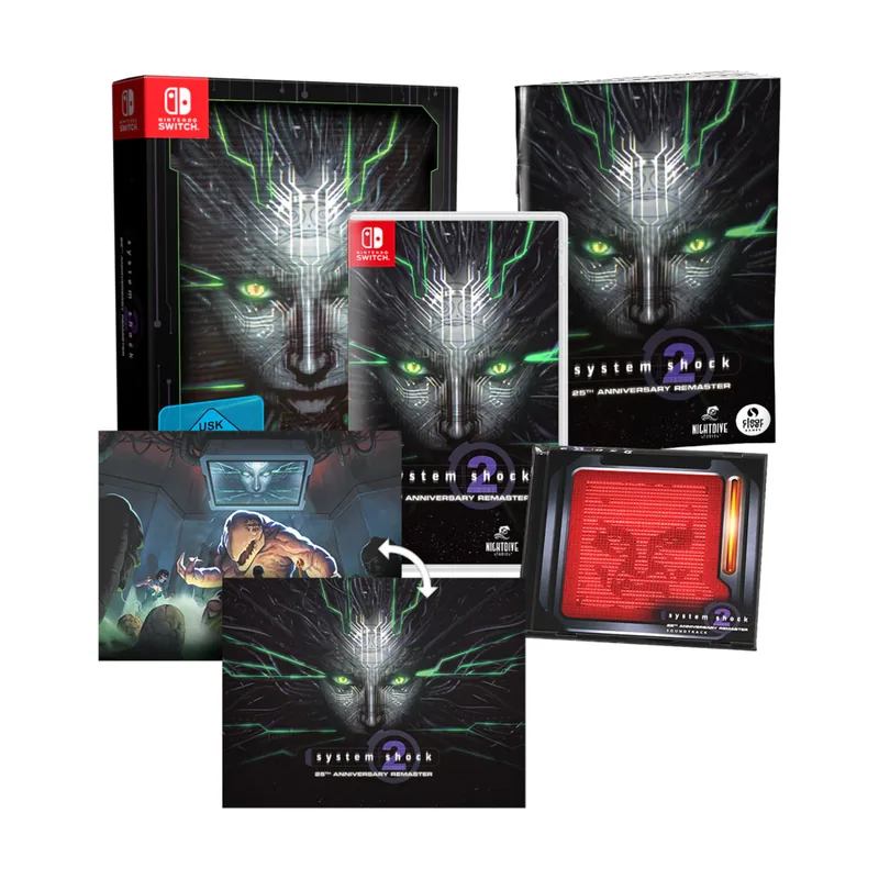 Clear River System Shock 2 Edición 25 Aniversario Switch