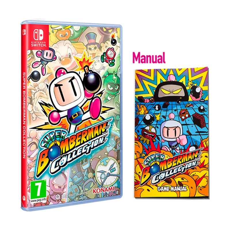Red Art Games Super Bomberman Collection Switch