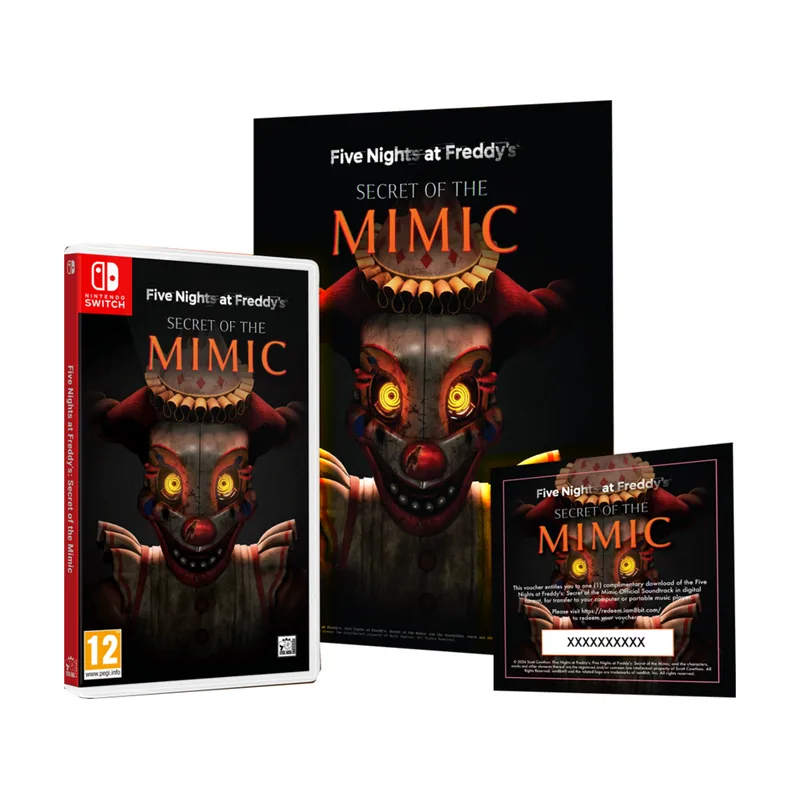 Iam8bit Five Night at Freddy's Secret of the Mimic Switch