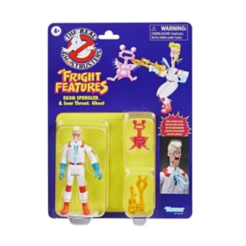 Hasbro Egon Spengler & Soar Throat Ghost Retro Action Fig. 13 cm The Real Ghostbusters