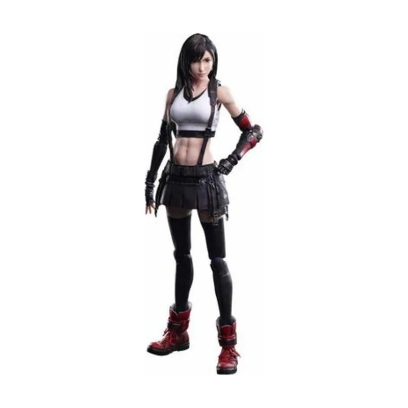 Square Enix Tifa Lockhart Action Fig. 25,5 cm Final Fantasy VII Remake Play Arts Kai Re-Run
