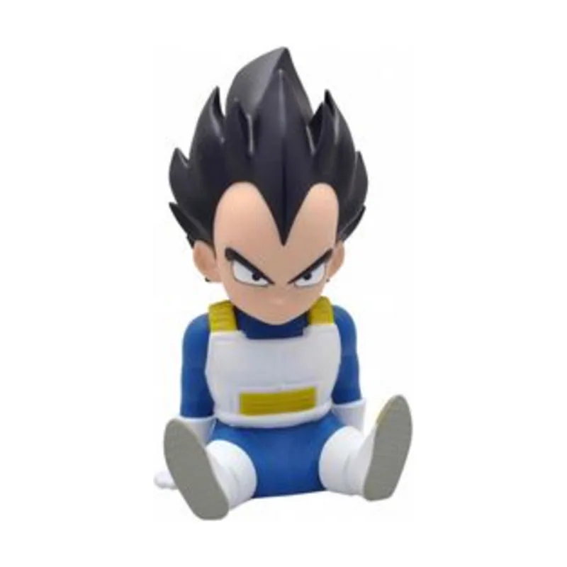 Plastoy Vegeta Sentado Chibi Hucha 15 cm Pvc Dragon Ball