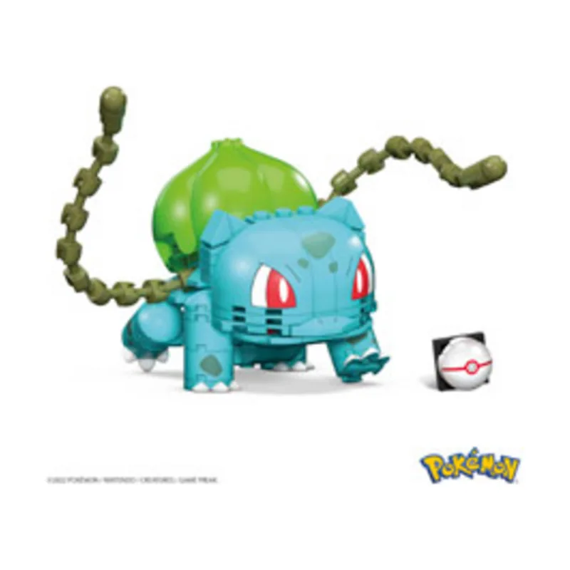 Mattel Bulbasaur Mega Construx 175 Pokemon Build & Show