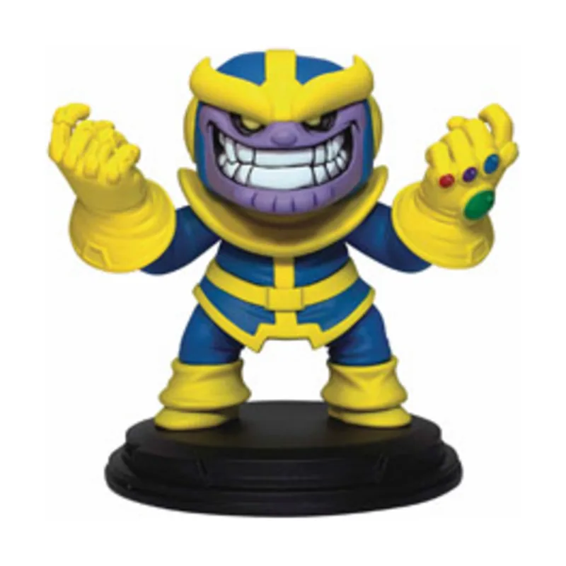 Diamond Comics Distributors Thanos Estatua Resina 10 cm Marvel Animated