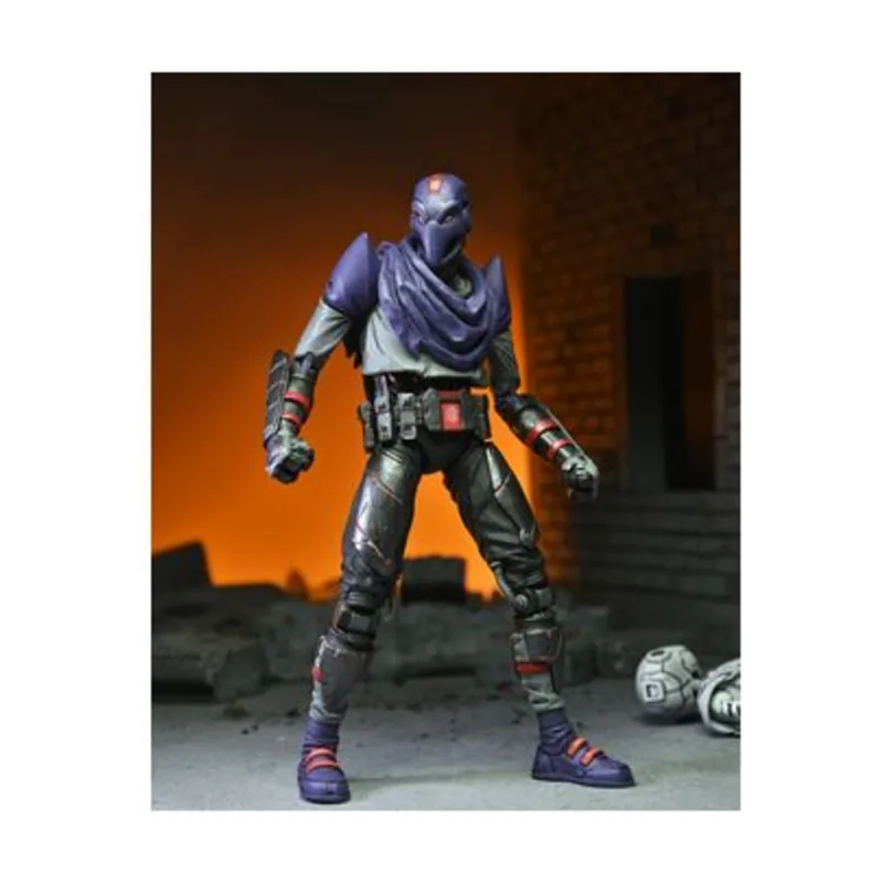 National Entertainment Collectibles Assoc. Ultimate Foot Boot Scale Action Fig. 18 cm Teenage Mutant Ninja Turtles Last Ronin