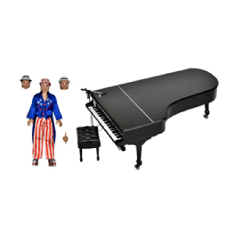National Entertainment Collectibles Assoc. Elton John Live In 76 Ver Fig 20 cm Elton John Clothed Figure