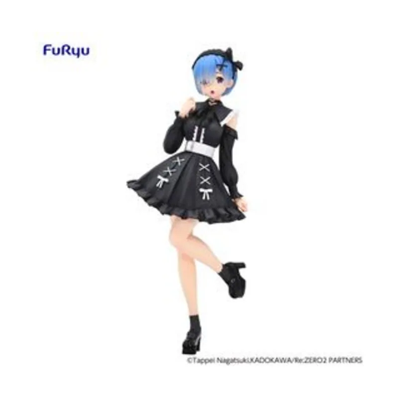 Good Smile Rem Girly Outfit Fig. 21 cm Re Zero Starting Life In Another World Trio Try It
