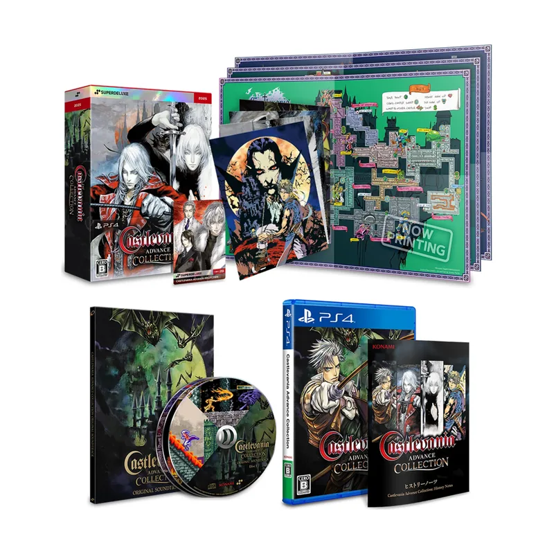 Konami Castlevania Advance Collection Deluxe Edition