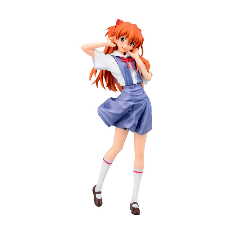 SEGA Goods Figura Asuka Neon Genesis Evangelion Uniform Ver. XStellar Sega