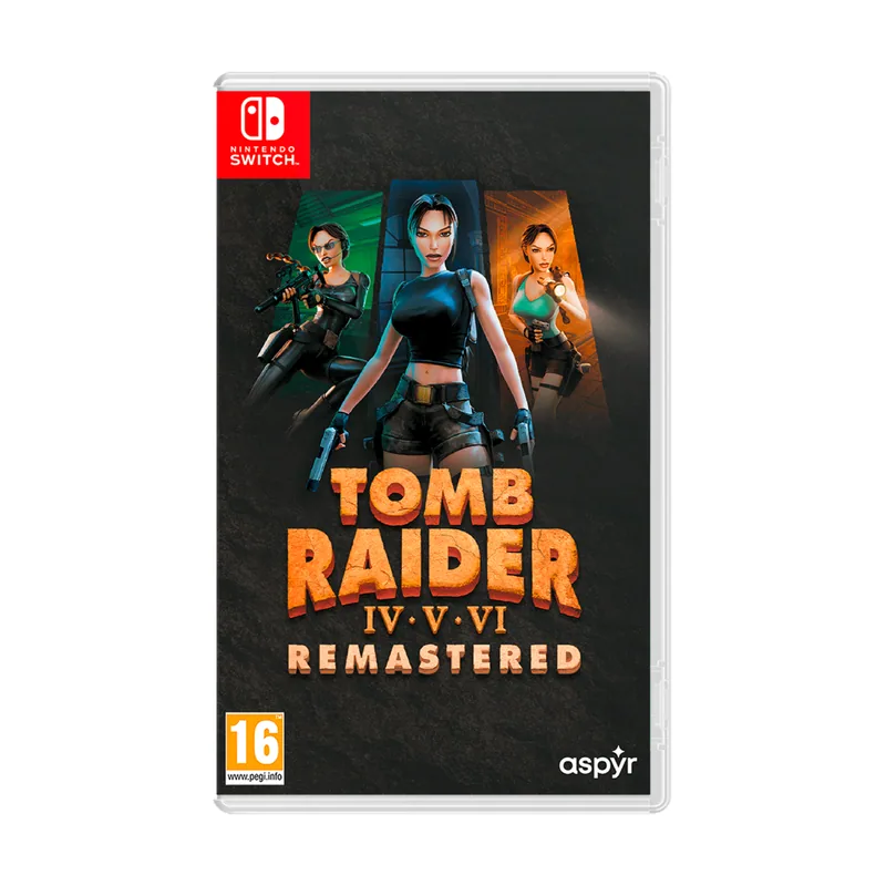 Aspyr Tomb Raider IV-VI Remastered Starring Lara Croft Switch