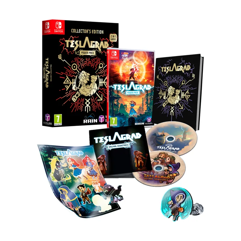 Tesura Games Teslagrad Power Pack Collectors Edition Switch