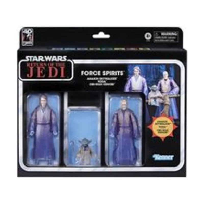 Hasbro Force Ghosts 3 Pack Fig. 15 cm Star Wars Return Of The Jedi The