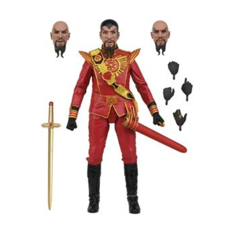 National Entertainment Collectibles Assoc. Ultimate Ming Military Outfit Scale Action Fig. 18 cm Flash Gordon 1980