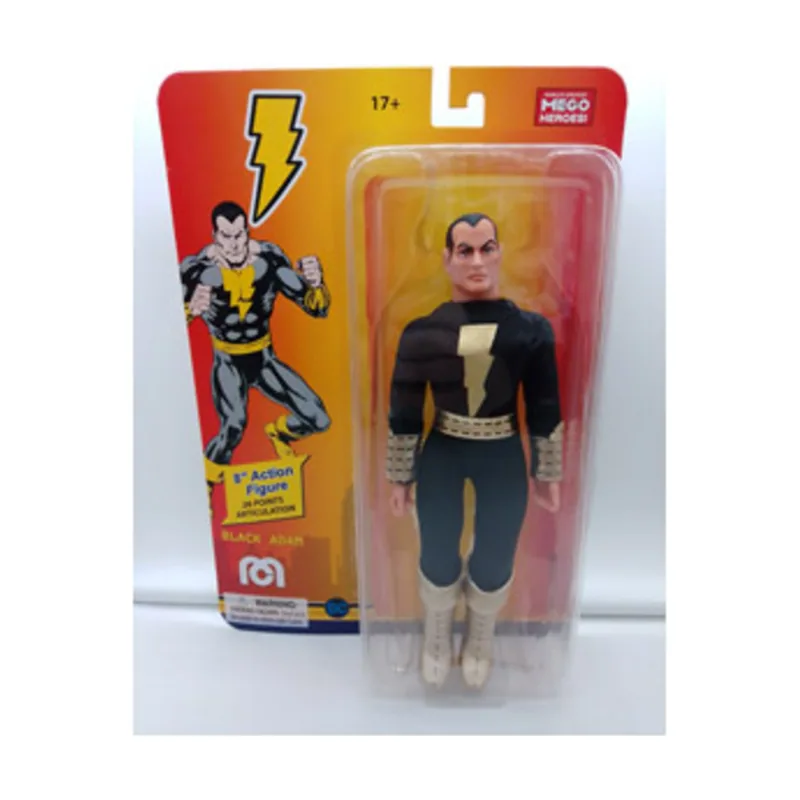 Heathside Black Adam Retro Figura 20 cm Dc Comics Mego