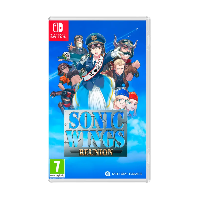 Red Art Games Sonic Wings Reunion Switch