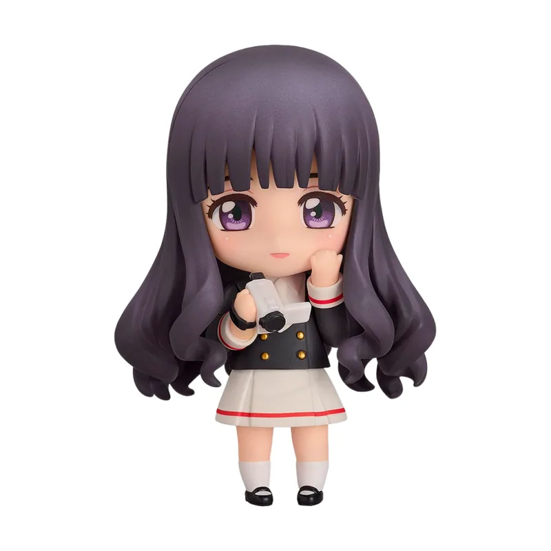 Good Smile Figura Tomoyo Daidouji Card Captor Sakura Clear Card Tomoeda Junior Hiigh Uniform Nendoroid