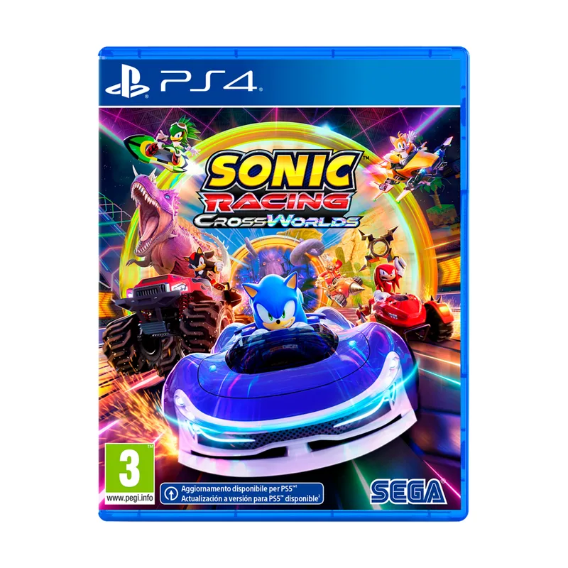 Sega Sonic Racing CrossWorlds PS4
