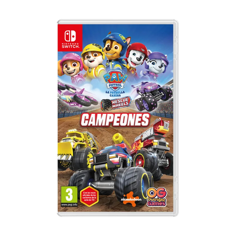 Outright Paw Patrol Rescue Wheels Campeones Switch