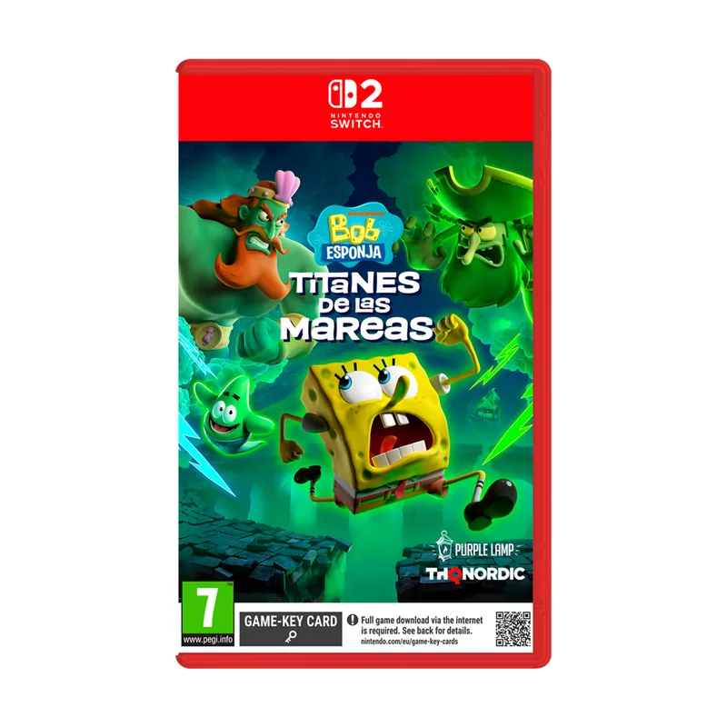 THQ Nordic Bob Esponja Titanes de las mareas Switch 2