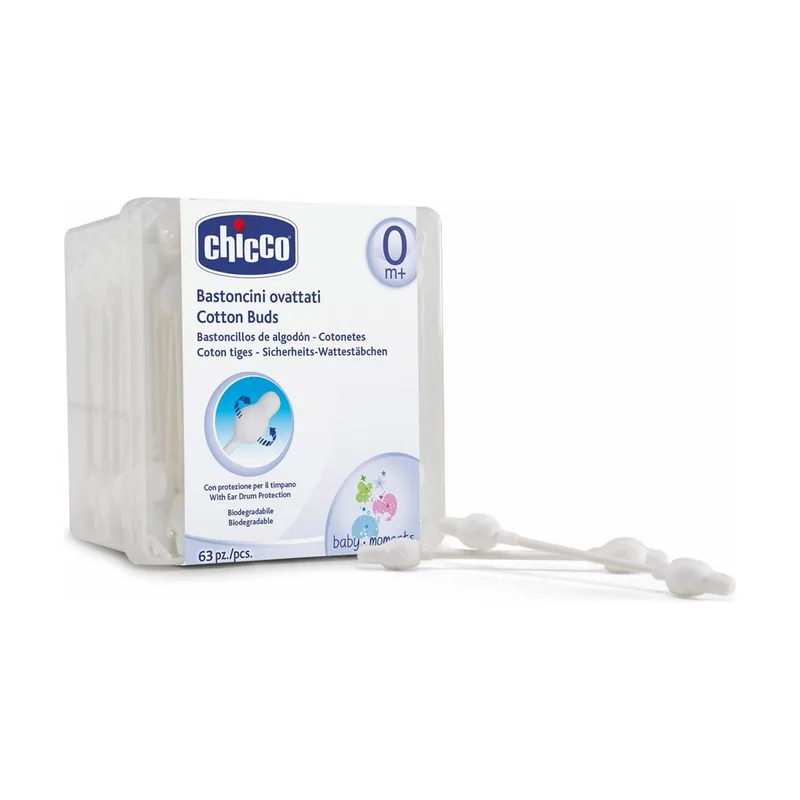 Chicco Bastoncillos Seguridad 60 Unidades