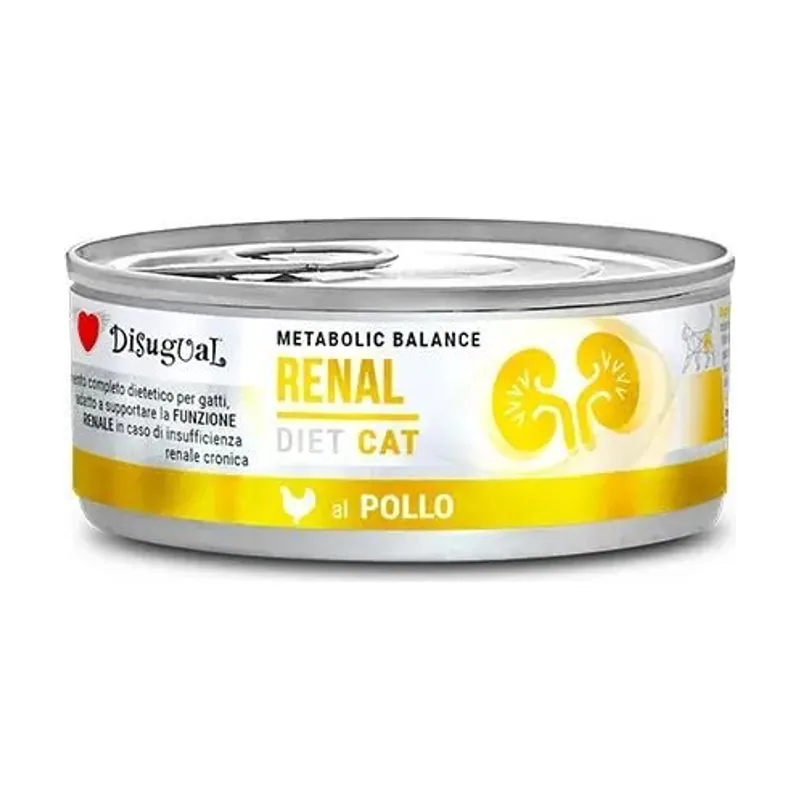 Disugual Diet Cat Renal Pollo Lata 12x85g