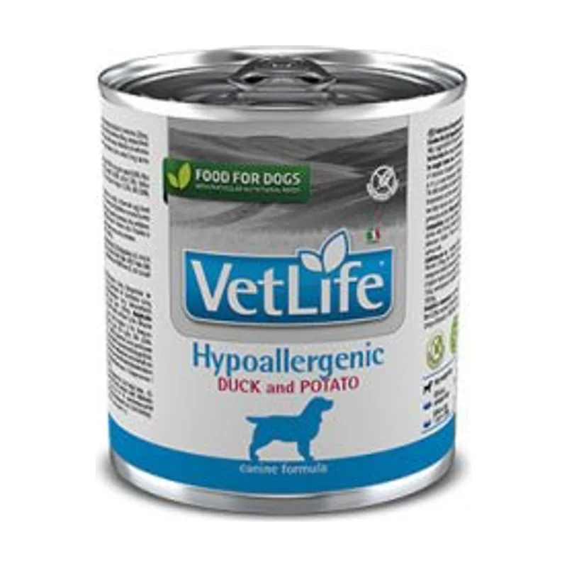 Farmina Vet Life Hipoalergénico Pato Lata 300g x 6 unidades