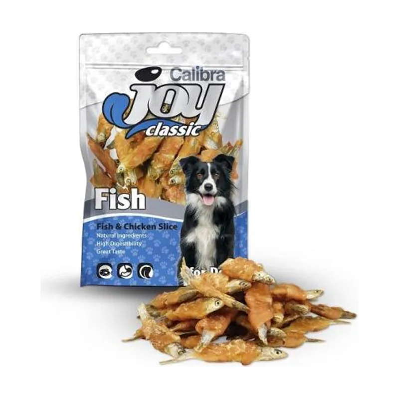 Calibra Joy Dog Classic Slice Pescado Pollo 80g