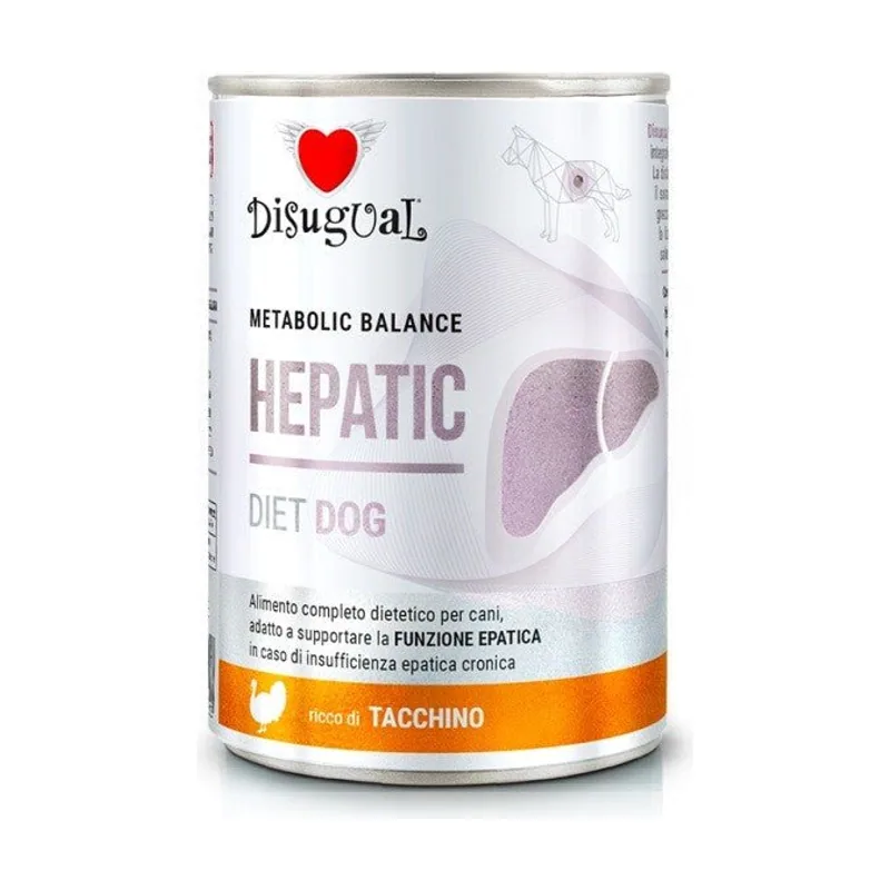Disugual Diet Dog Hepatic Pavo Paté 6x400gr