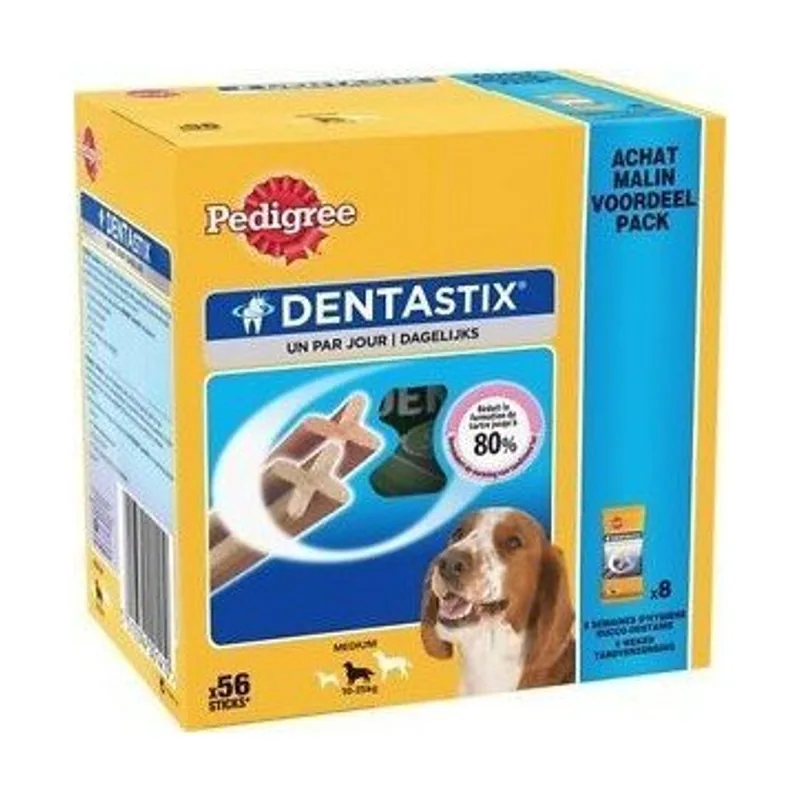Pedigree Dentastix Perros Medianos Multipack 56 barritas