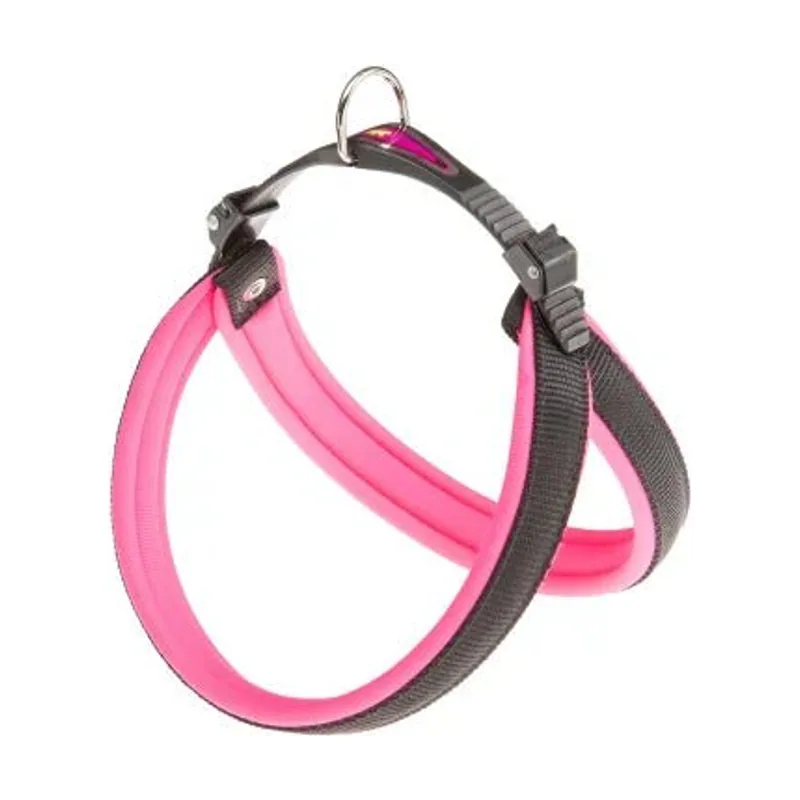 Ferplast Agila Fluo Arnés Ergonomico Rosa 1