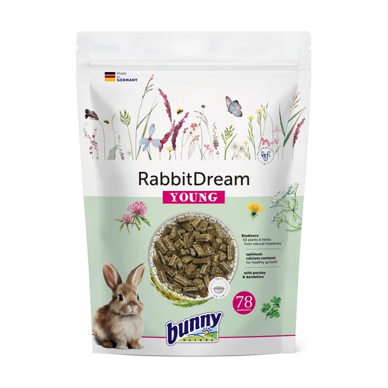 Bunny Alimento Sueño Conejo Enano Joven 600gr