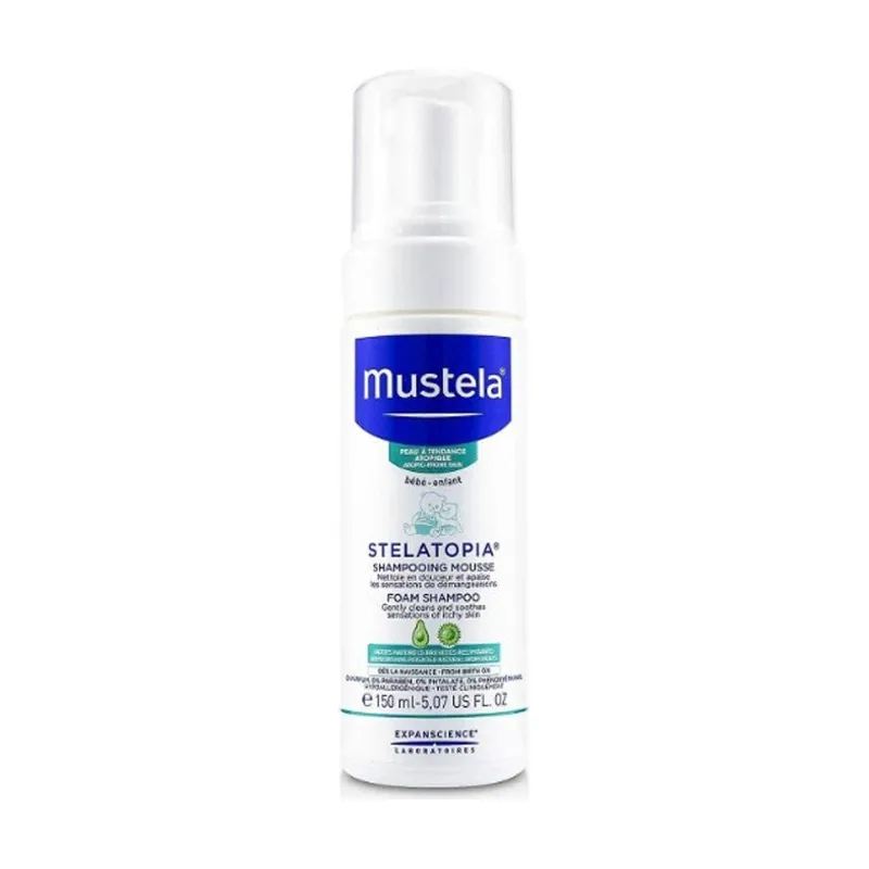Mustela Stelatopia Champú Mousse 150ml