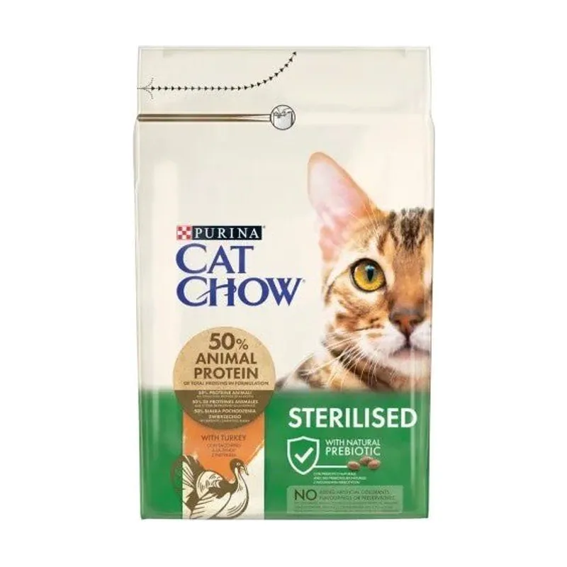 Purina Cat Chow Sterilised Pavo 3kg