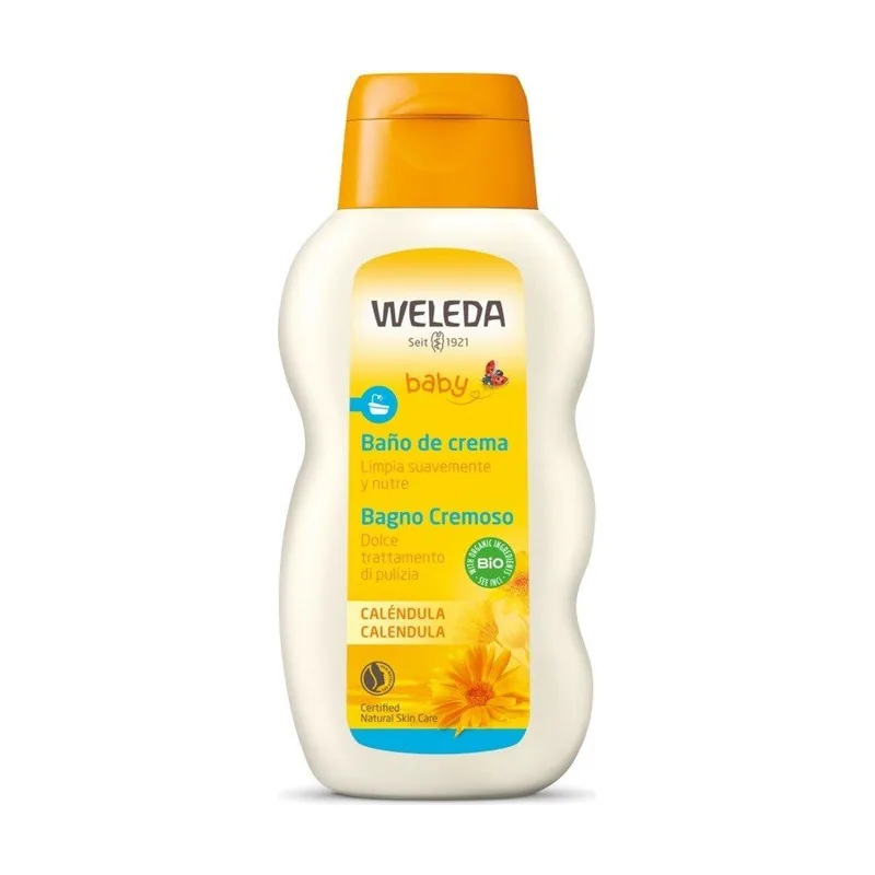 Weleda Crema de Baño de Caléndula Bebé 200ml