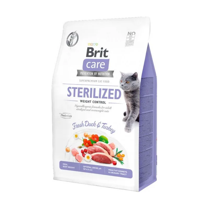 Brit Care Cat Sterilized Weight Control Pienso 2kg
