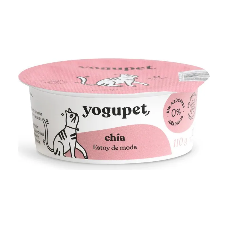 Yogupet Yogurt Clásico Gato Chía 4x110g