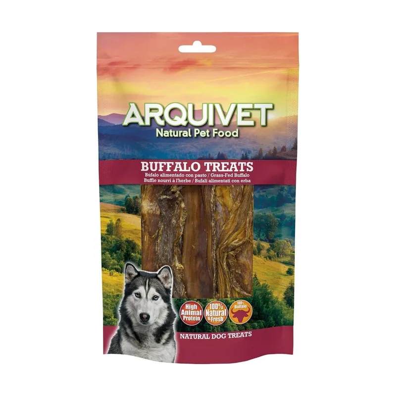 Arquivet Snack Esófago de Búfalo Barritas para Perros 60 g 12 cm 5