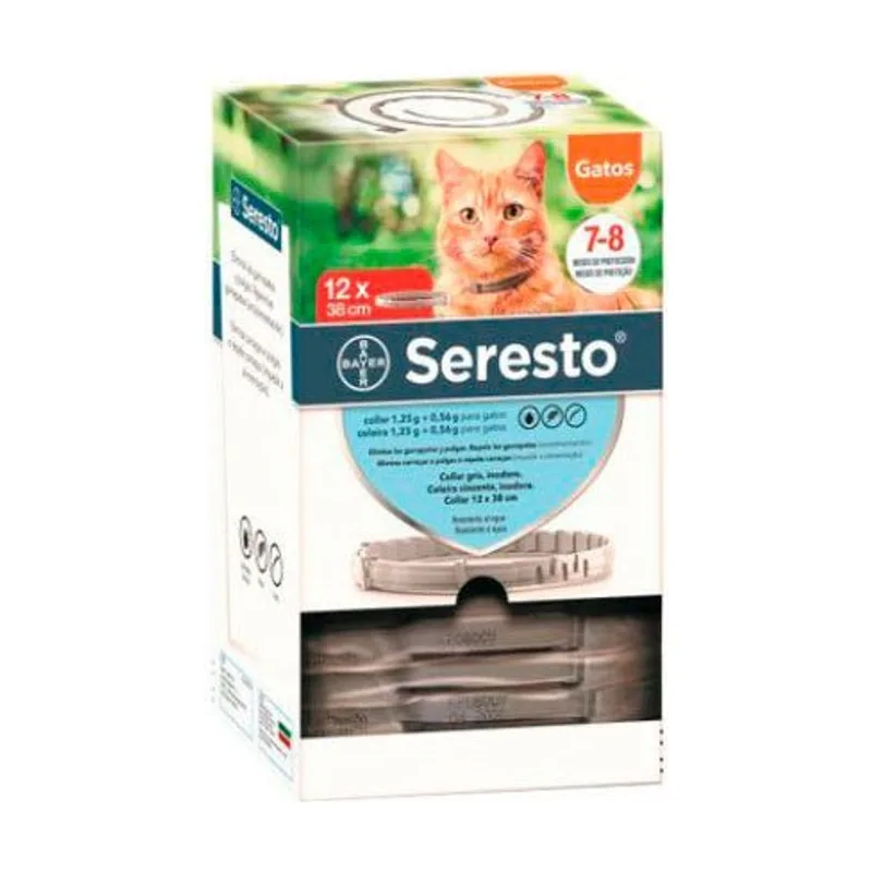 Seresto Gato Clinico 12 unidades