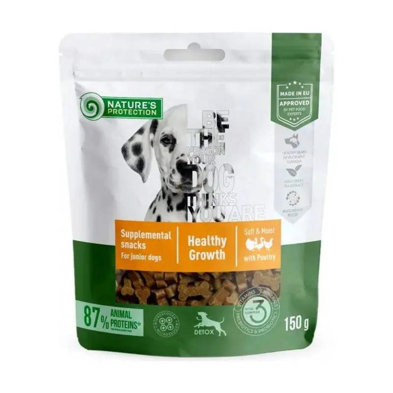 Natures Protection Detox Dog Junior Snack Sticks 150g