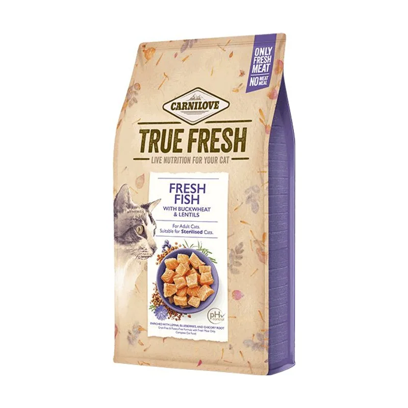 Carnilove True Fresh Cat Pescado Fresco Sólido 340g