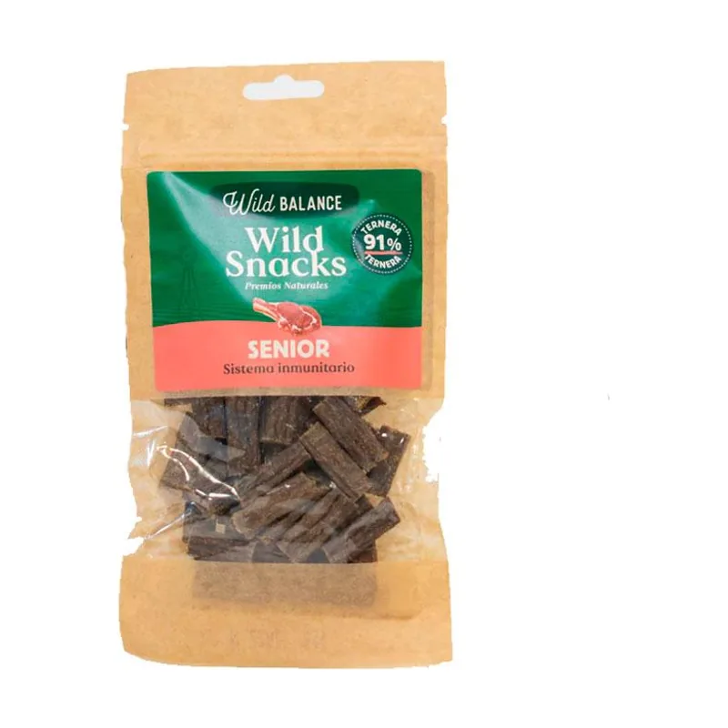 Wild Balance Wild Snacks Premios Naturales Perros Senior